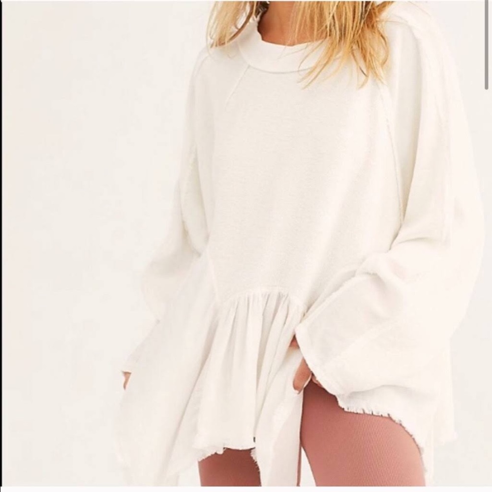 Free people Gold Duster pullover